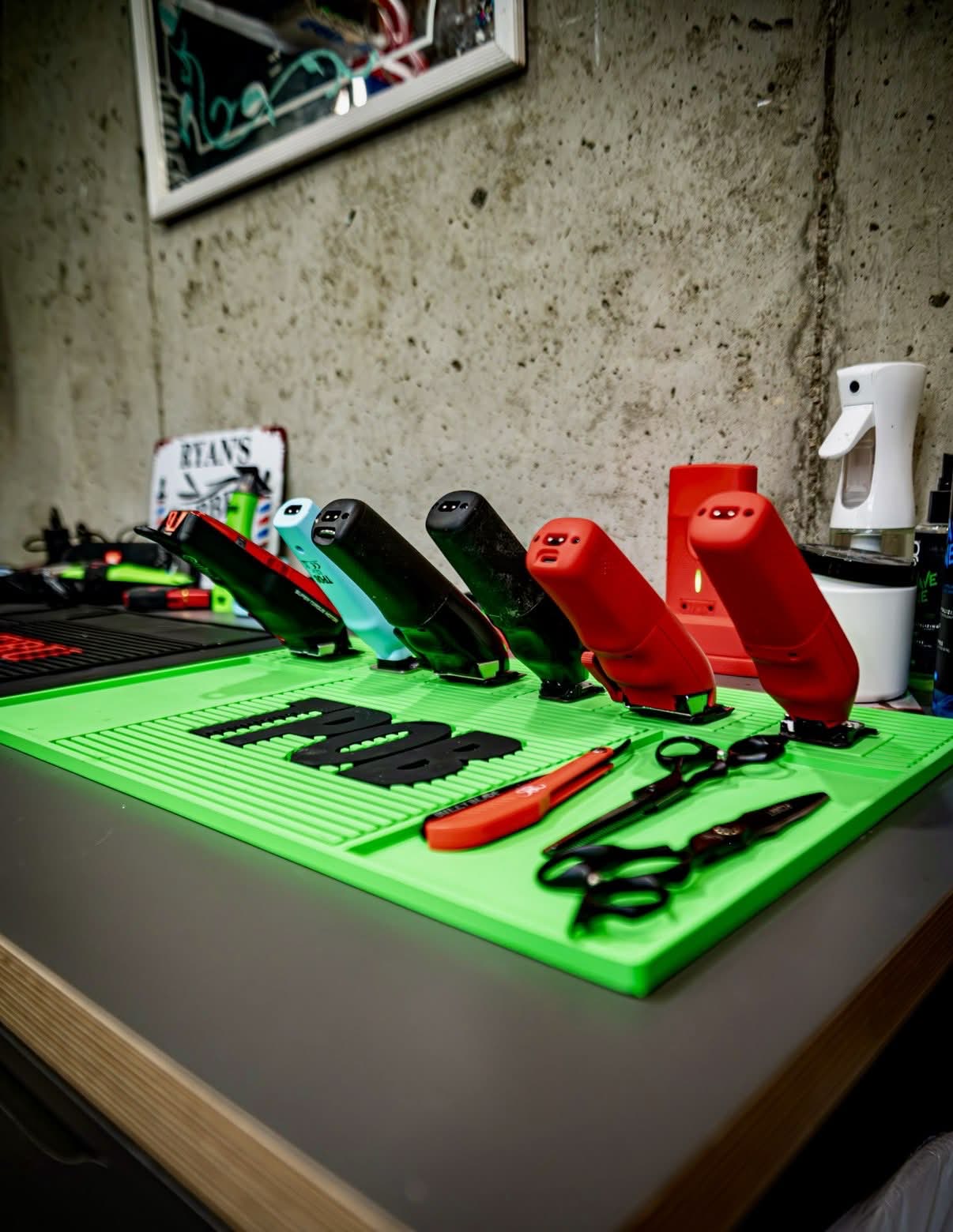 Ryan's barber station